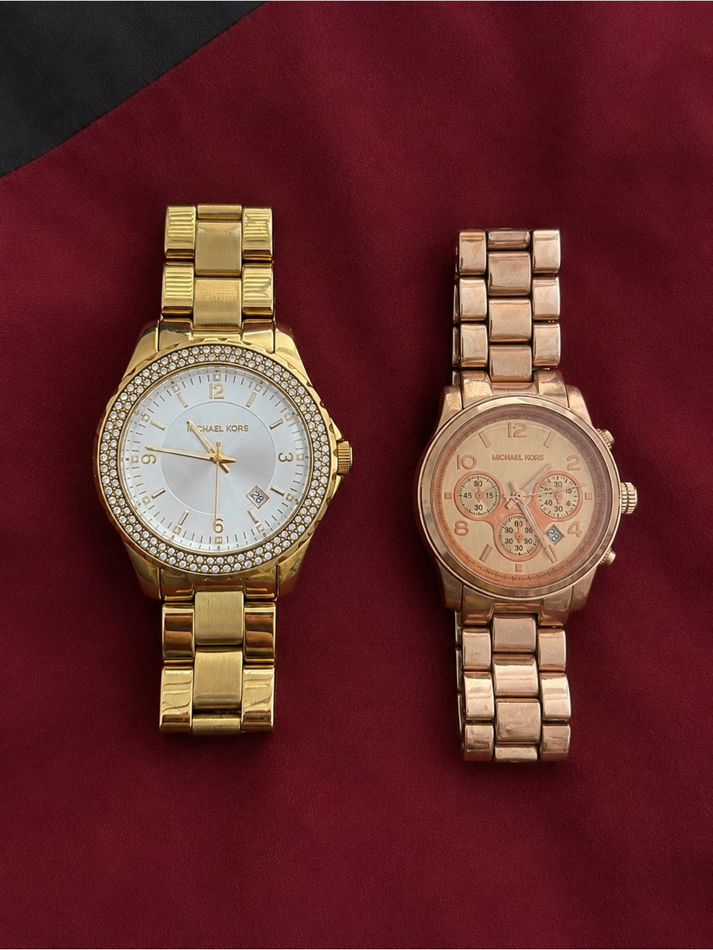 Michael Kors Gold & Rose Gold Stainless Steel Watches